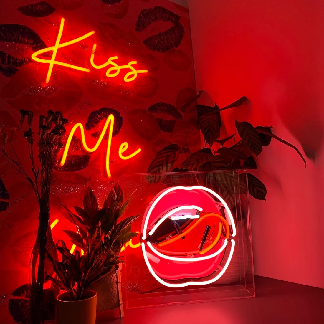 Lightbox Neon Hot Lips