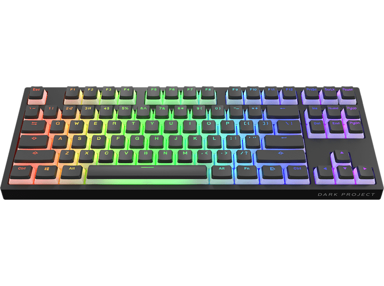 spc gear gk630k pudding Dark Project KD87A Gaming-Tastatur, Mechanical Switch