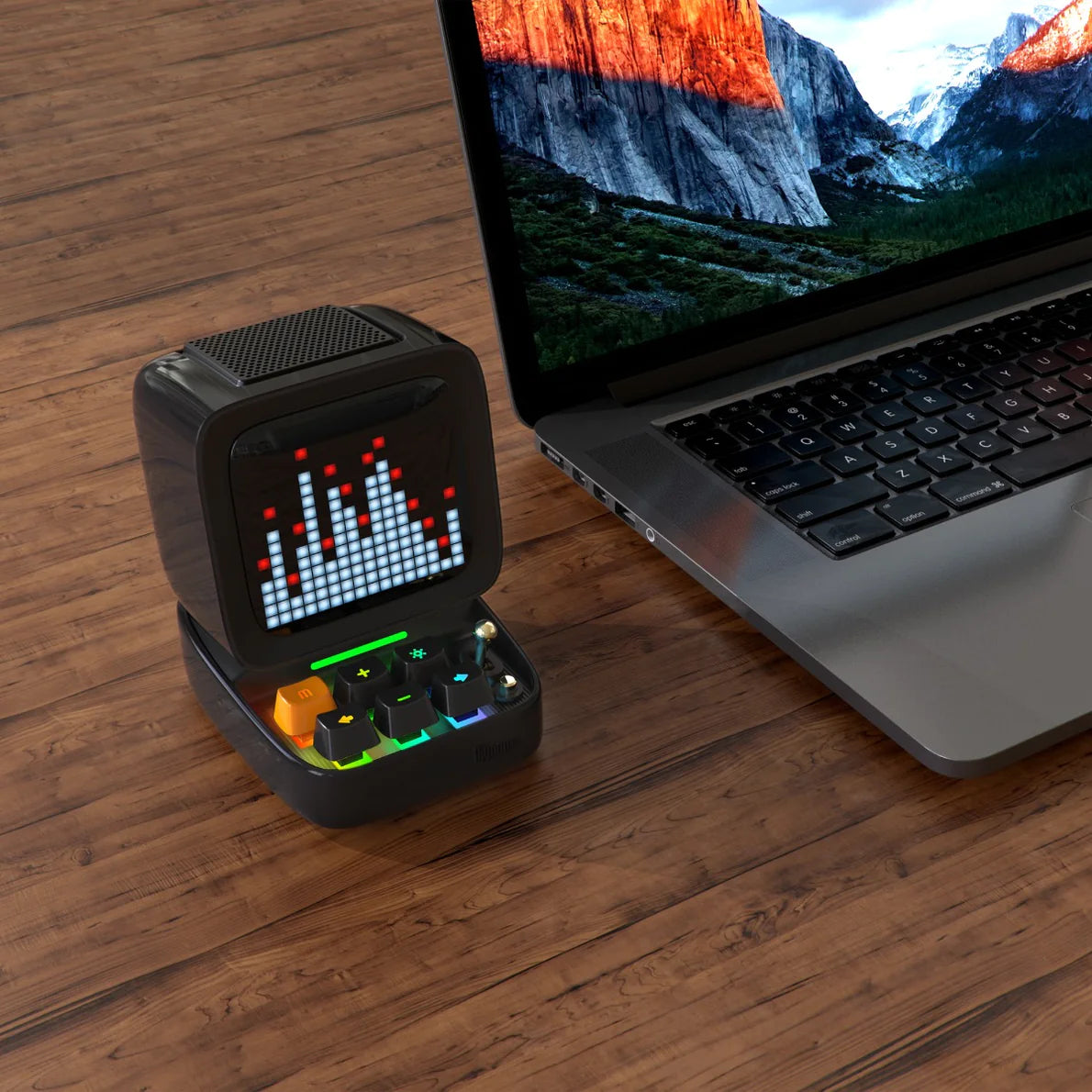 Divoom DitooPro Retro Pixel Art Speaker Black