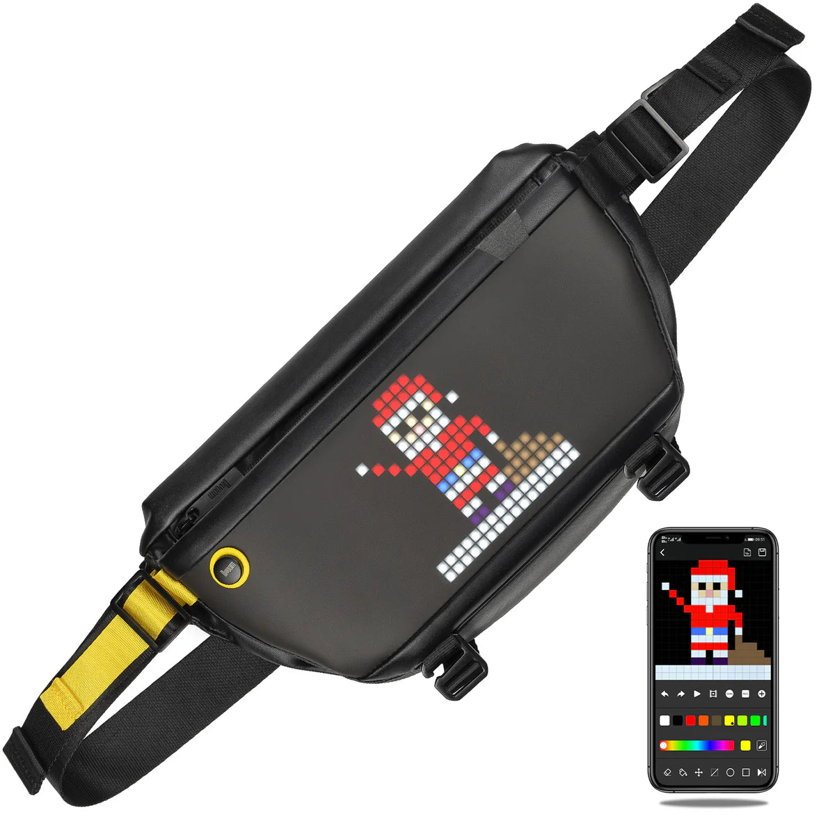 Divoom Shoulder Bag Pixel Art LED Daypack