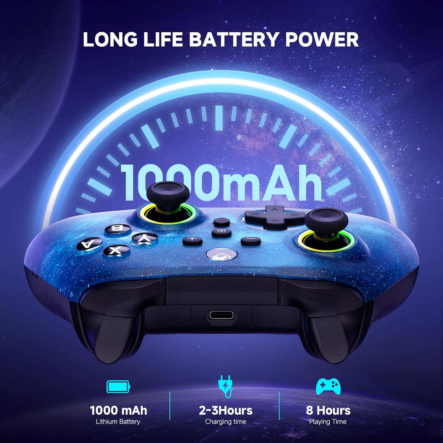 ECHTPower Nintendo Switch Pro Wireless Controller