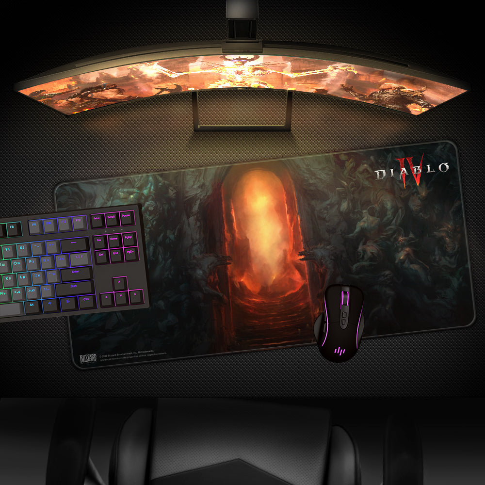 Dark Project "Gate of Hell" Mousepad, Diablo IV, XL