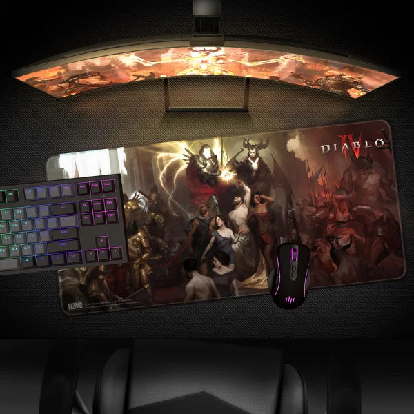 Dark Project "Inarius and Lilith" Mousepad, Diablo IV, XL