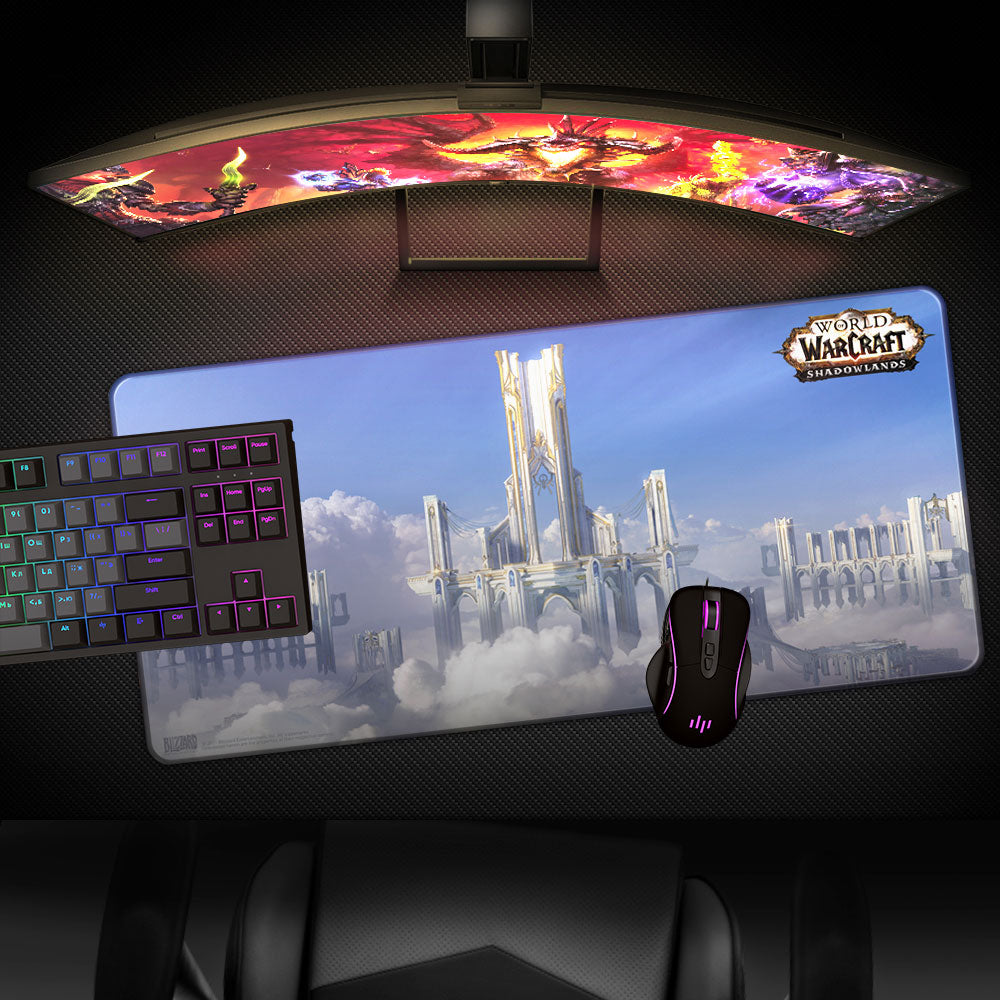 Dark Project Mousepad "World of Warcraft Shadowlands: Bastion", XL
