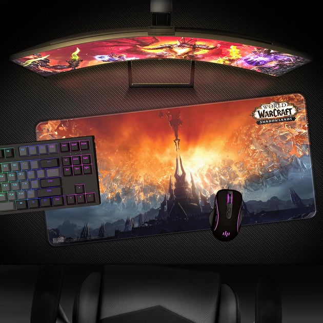 Dark Project Mousepad "World of Warcraft Shadowlands: Shattered Sky", XL