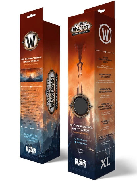 Dark Project Mousepad "World of Warcraft Shadowlands: Shattered Sky", XL