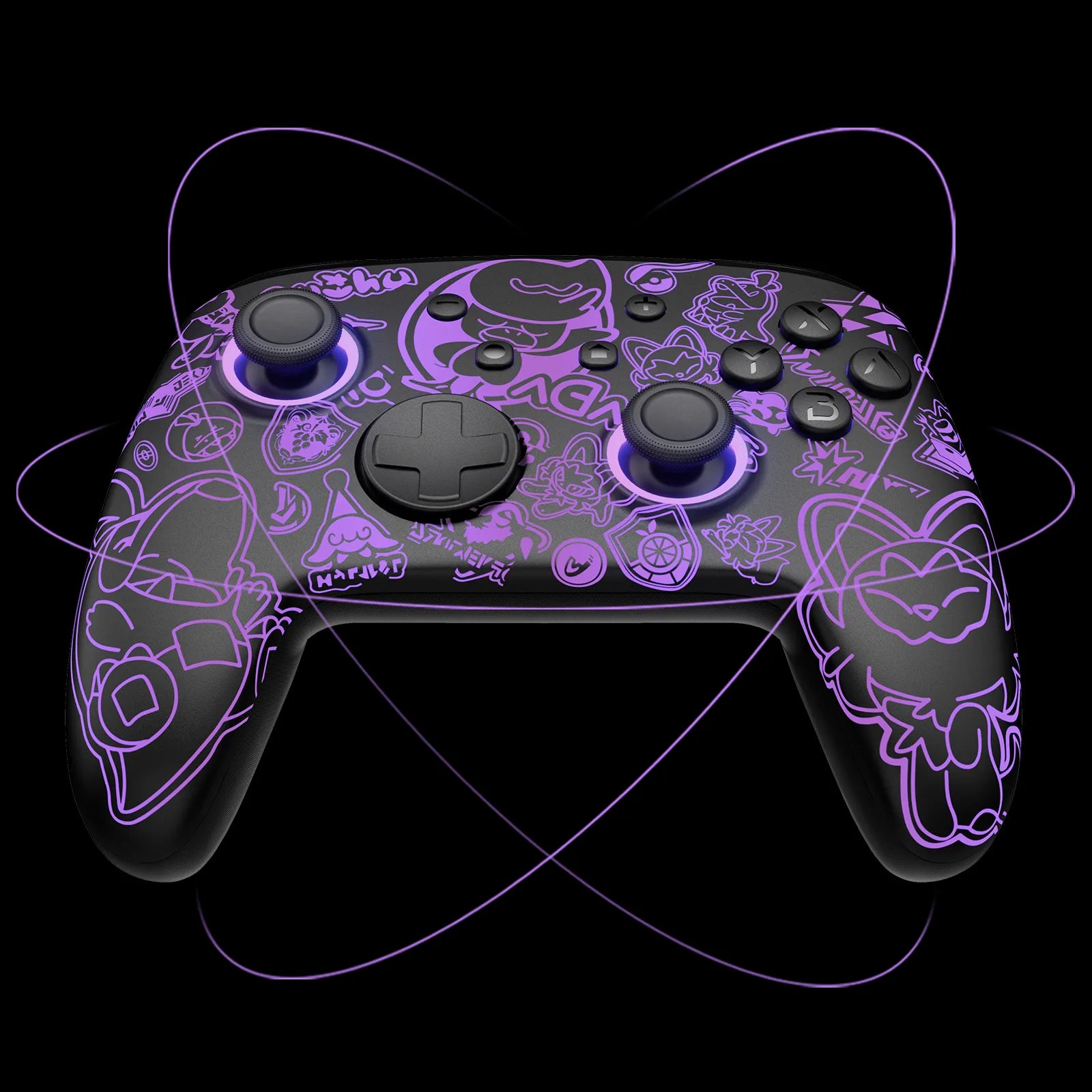 FUNLAB Firefly Pro Wireless Nintendo Switch Controller - Scarlet & Violet