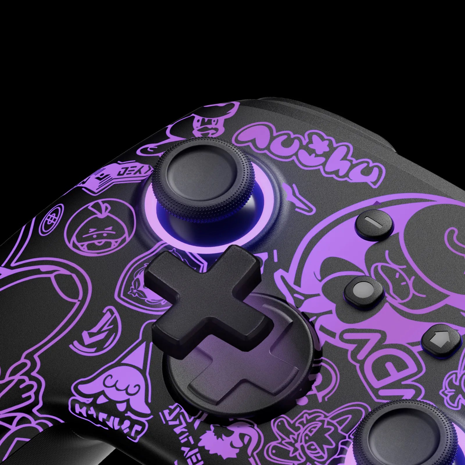 FUNLAB Firefly Pro Wireless Nintendo Switch Controller - Scarlet & Violet
