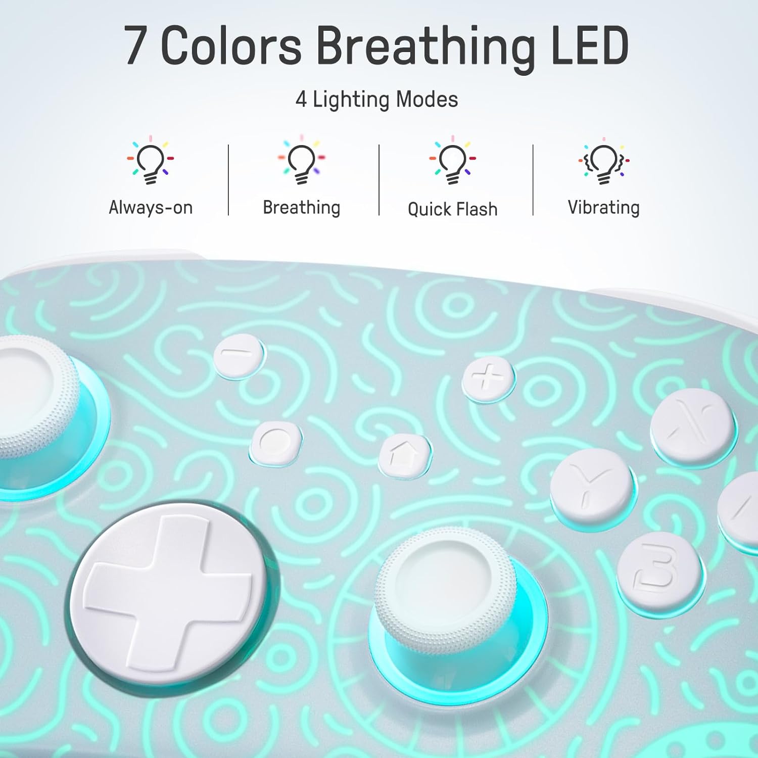 FUNLAB Firefly Pro Wireless Nintendo Switch Controller - Mystic