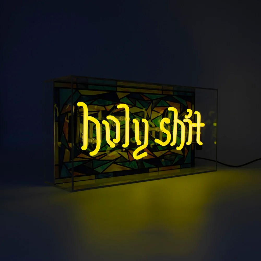 Lightbox Colorful "Holy Shit"