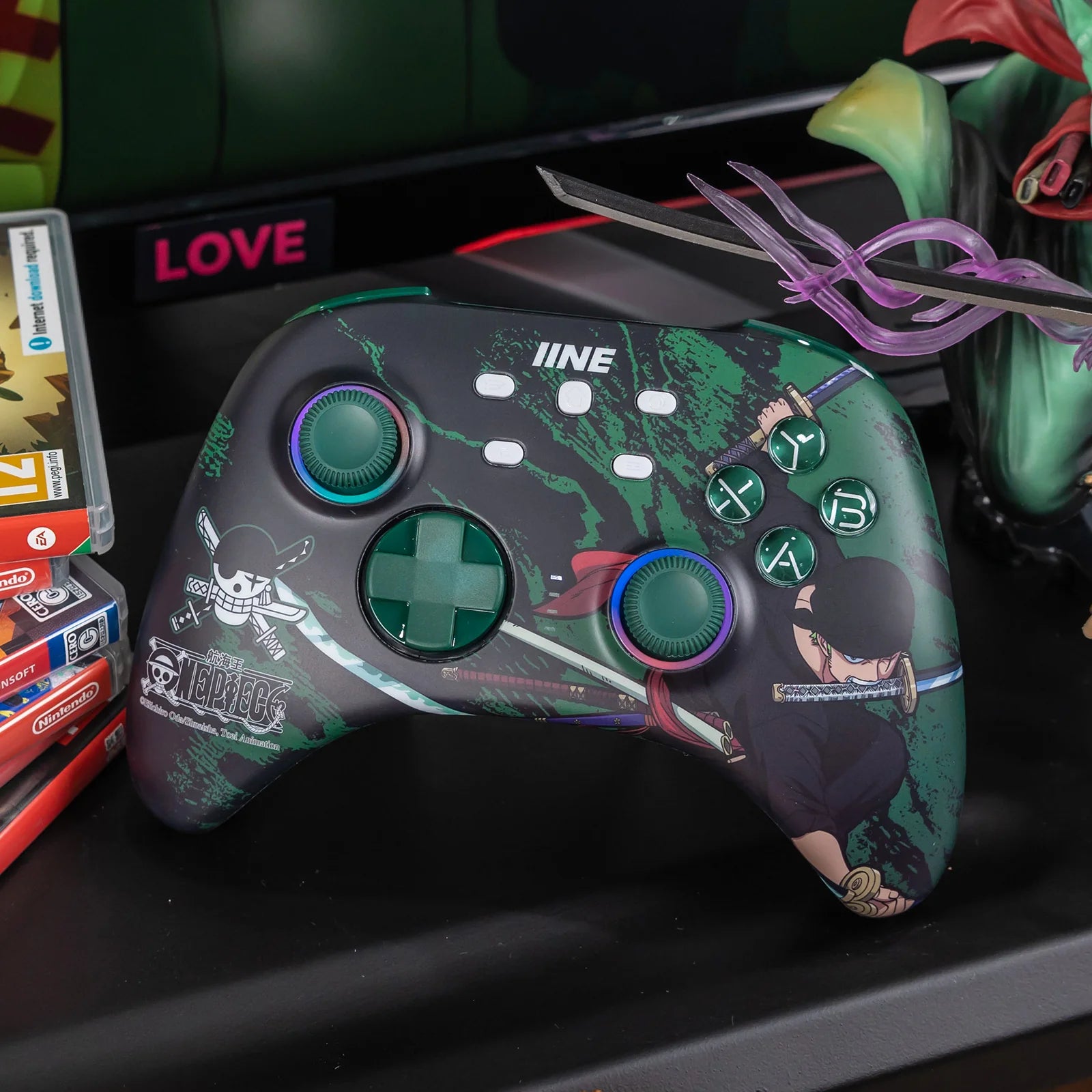 IINE Ares Cartoon Wireless Pro Nintendo Controller