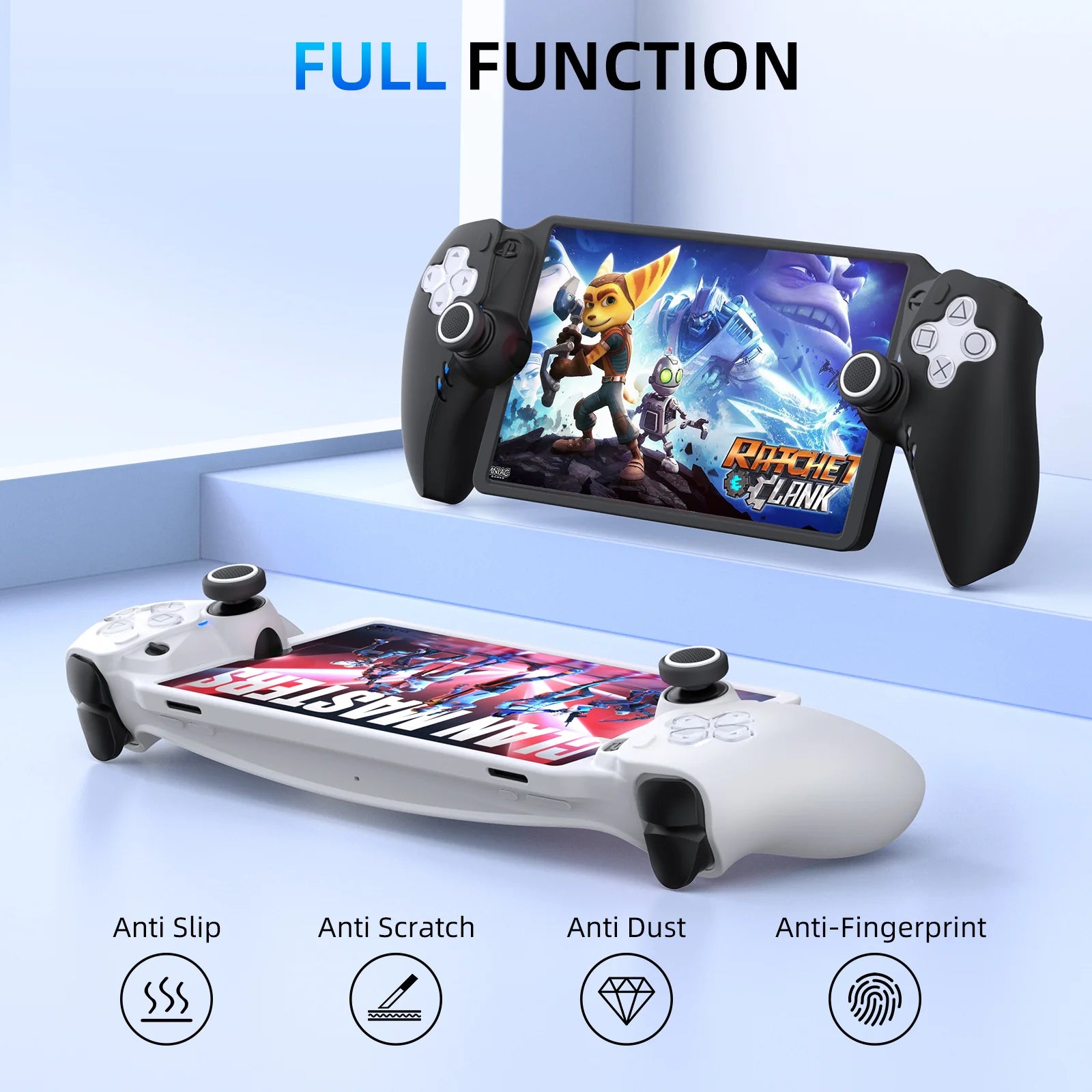 IINE Playstation Portal Silicone Skin (Black)