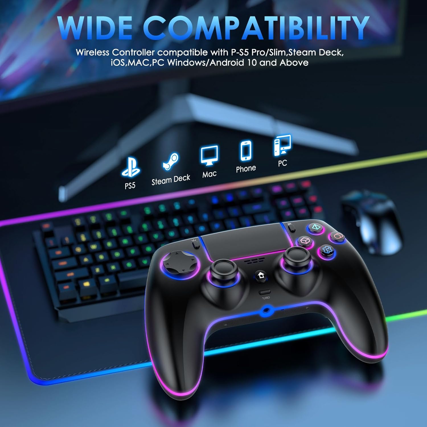 JORREP Wireless PS5/PC Controller