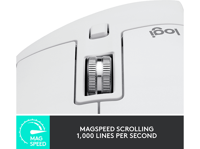 Logitech MX Master 3S Mouse (Grey)