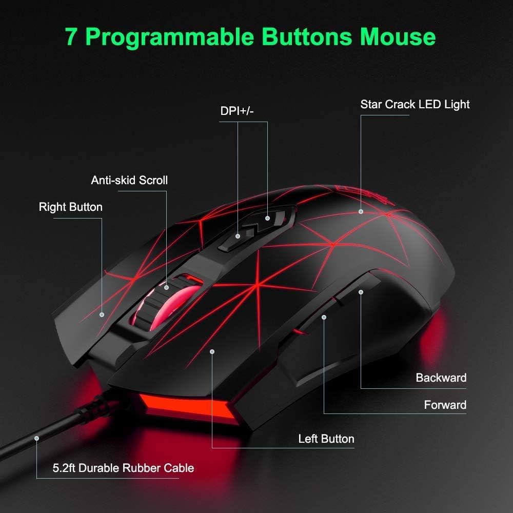 LexonElec Gaming Mouse RGB