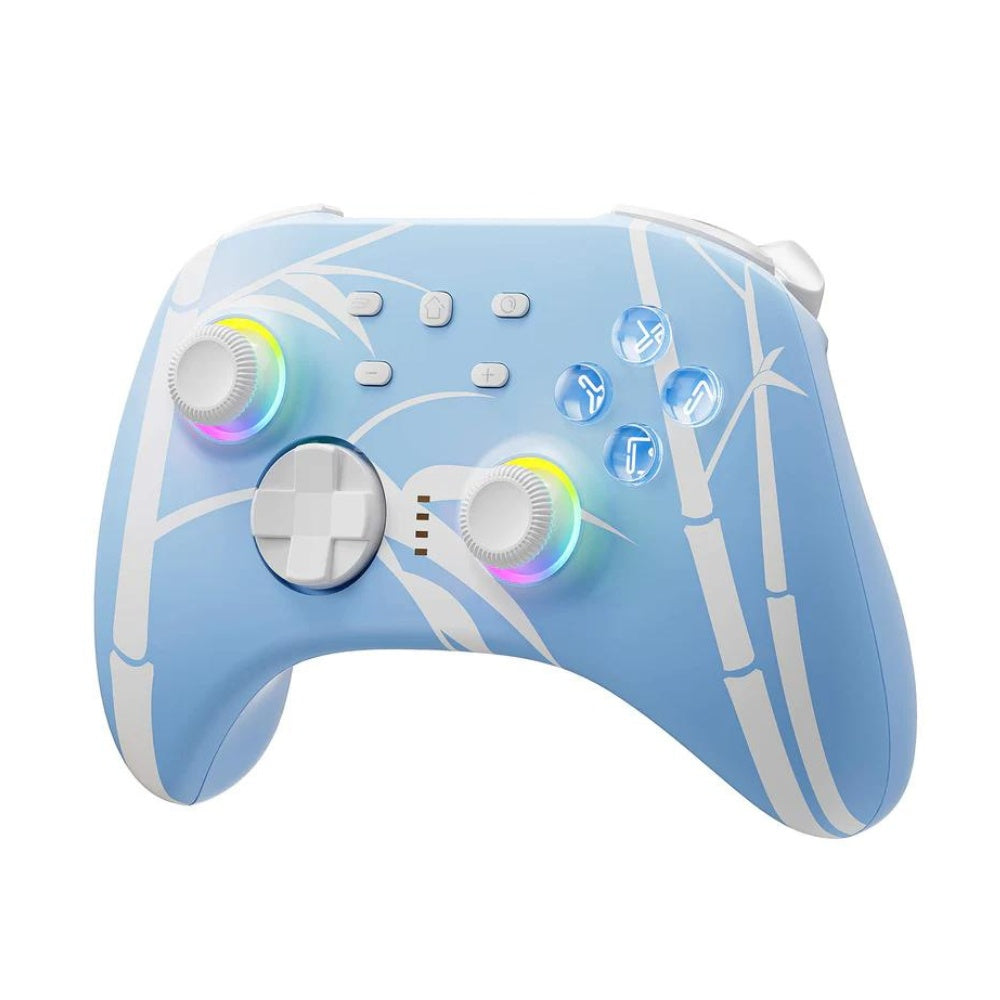 Mytrix Blau Wireless Nintendo Switch Pro Controller mit Hall Effect