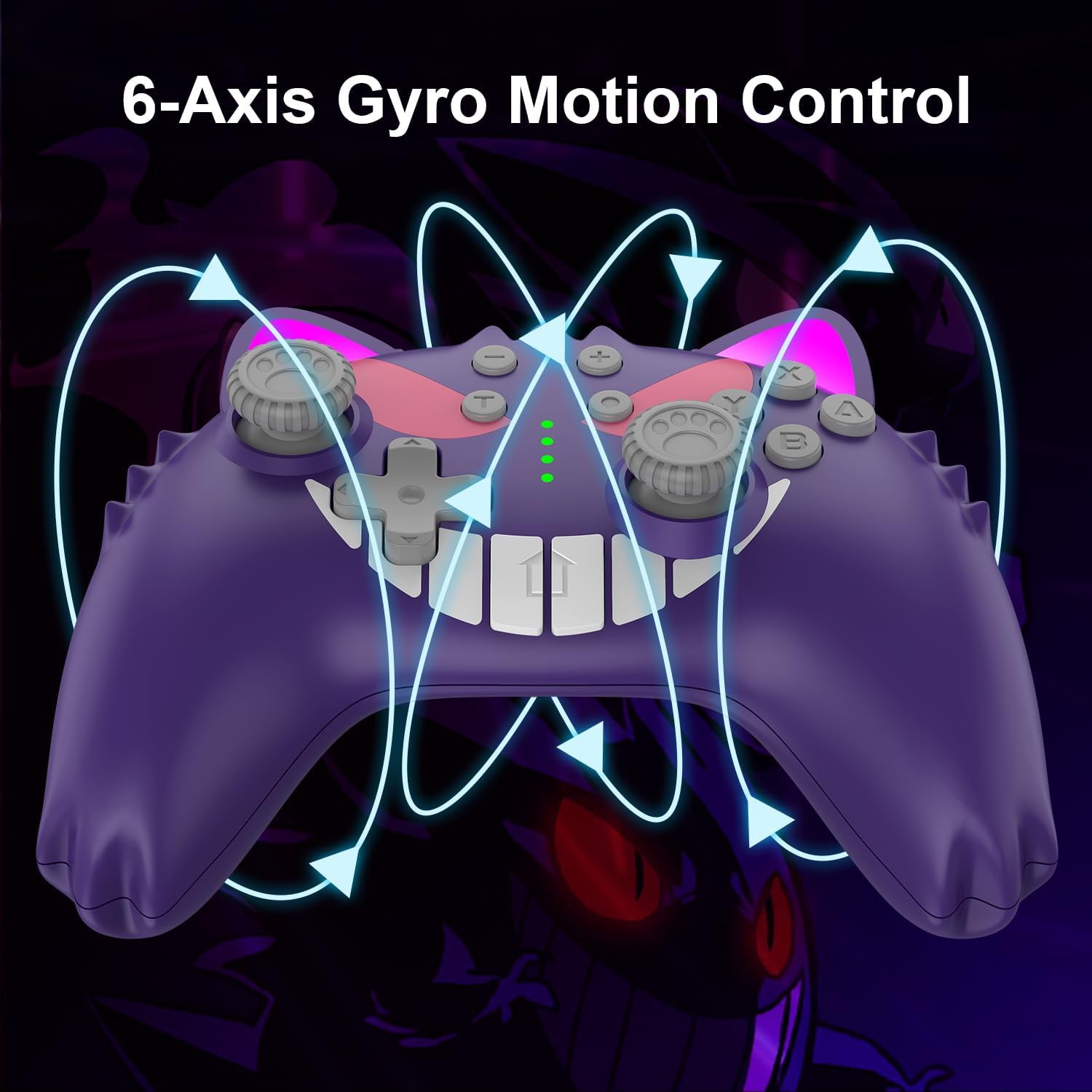 PowerLead "Purple Devil" Wireless Nintendo Switch Pro Controller