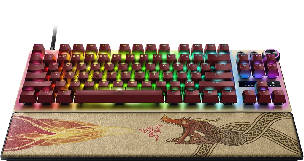 Razer Huntsman V3 Pro Tenkeyless Gaming Tastatur - Counter-Strike 2 Edition