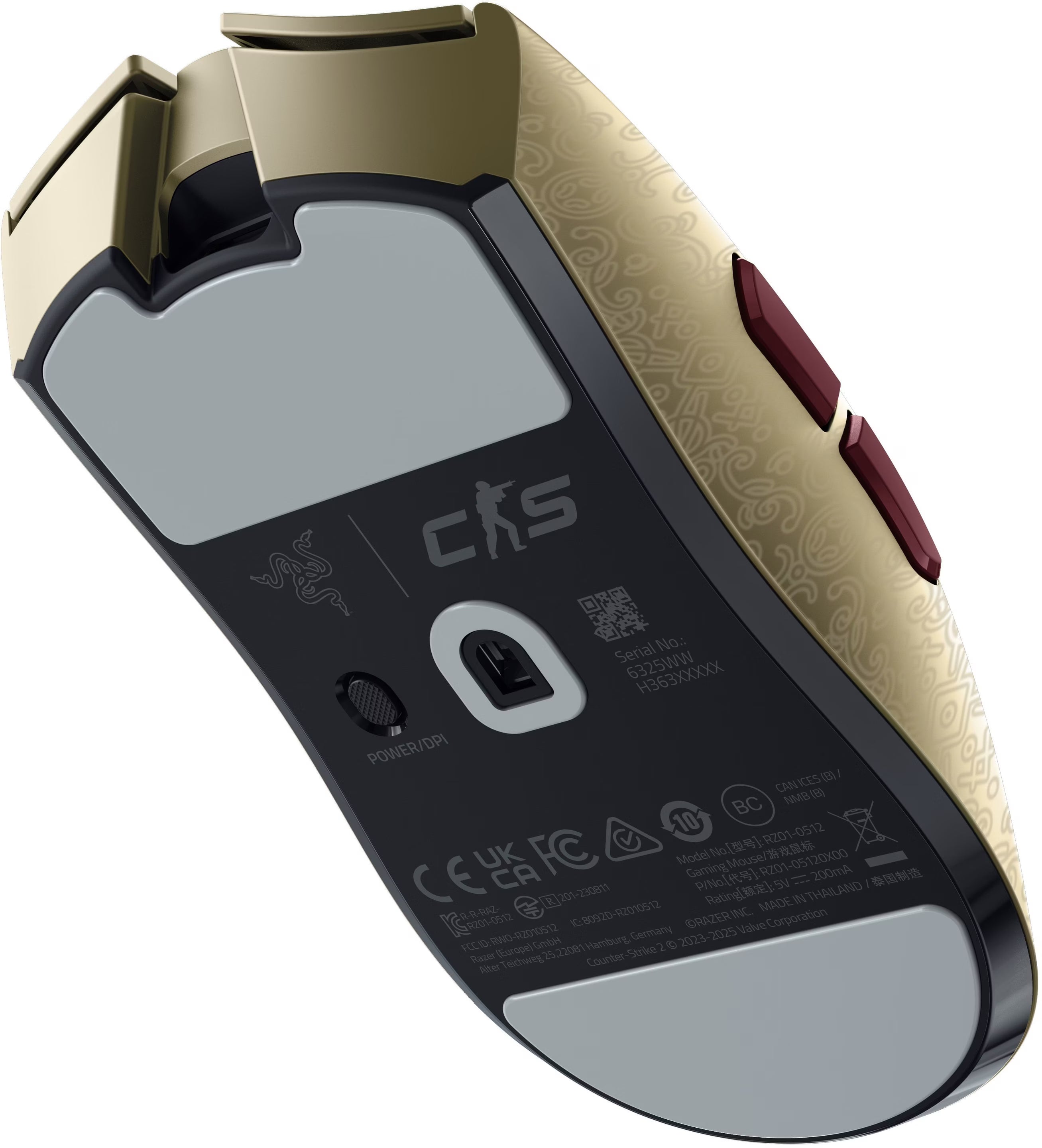 Razer Viper V3 Pro Gaming-Maus - Counter-Strike 2 Edition