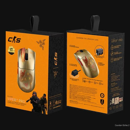 Razer Viper V3 Pro Gaming-Maus - Counter-Strike 2 Edition
