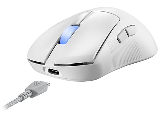 ASUS ROG Gaming-Maus Keris II Ace Weiss