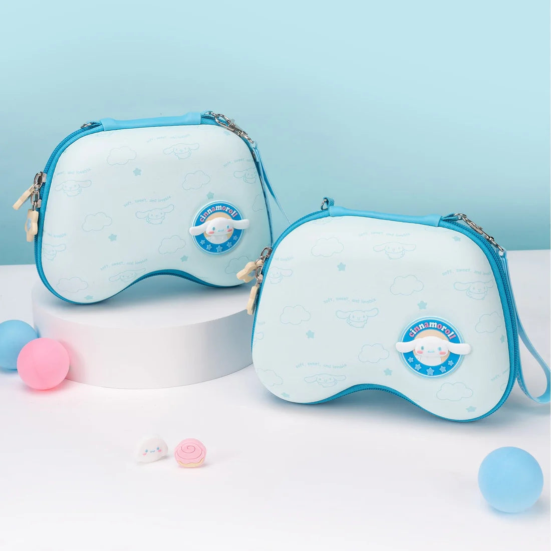 Sac de transport GeekShare Sanrio "Cinnamoroll" pour manettes de jeu