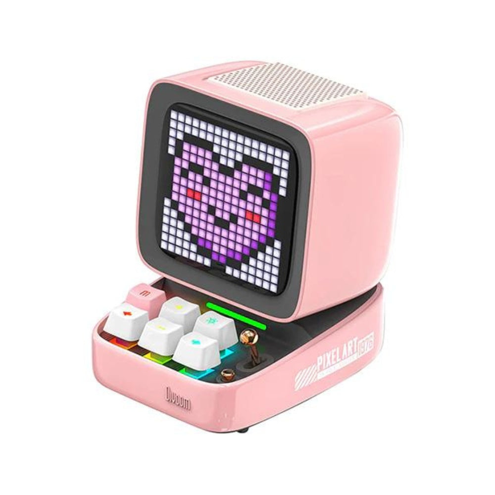 Divoom DitooPro Retro Pixel Art Speaker Pink