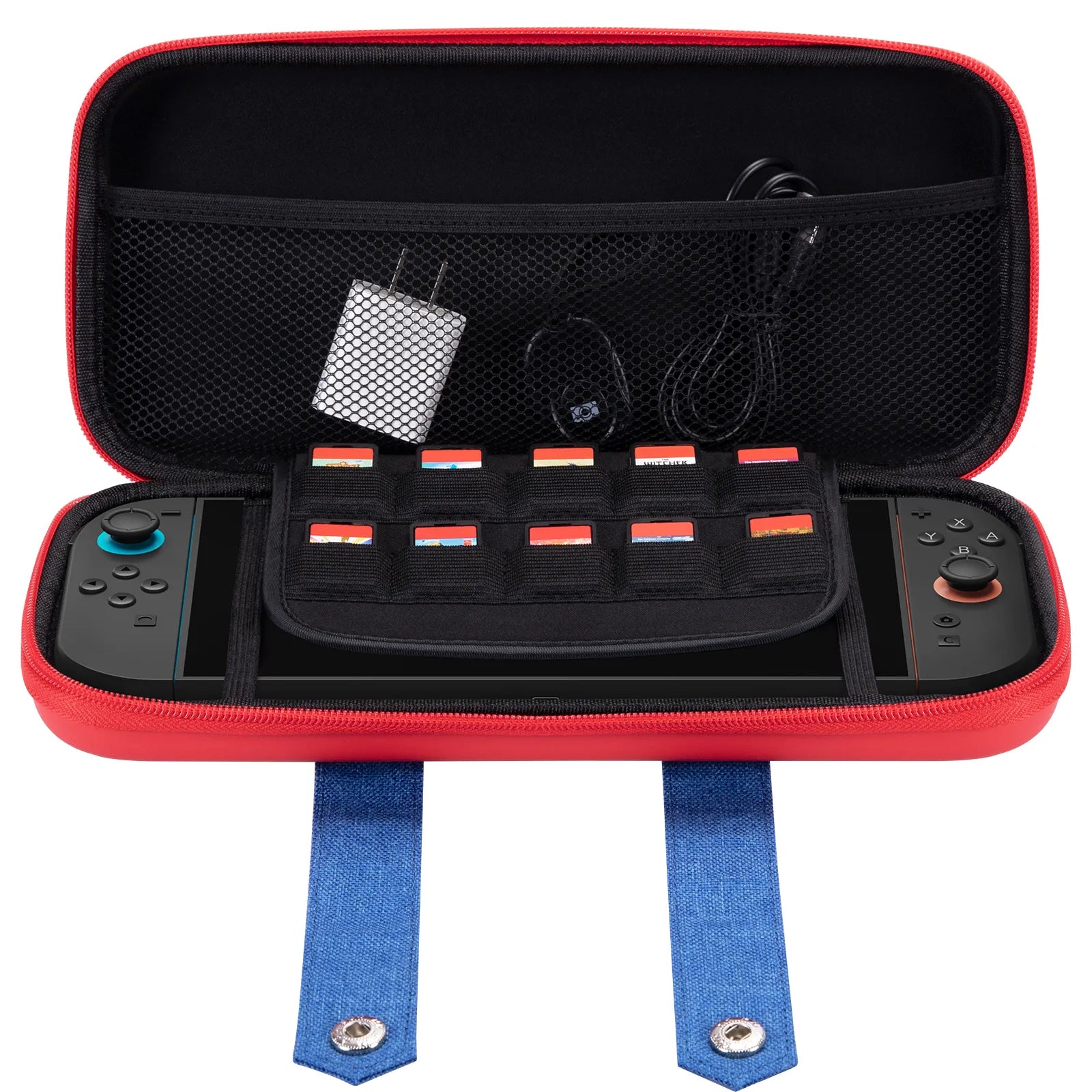 FUNLAB Funcase Carrying Case for Switch 2 (Red)