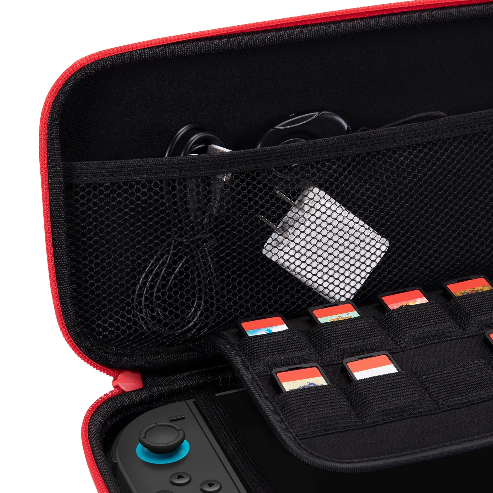 FUNLAB Funcase Carrying Case for Switch 2 (Red)