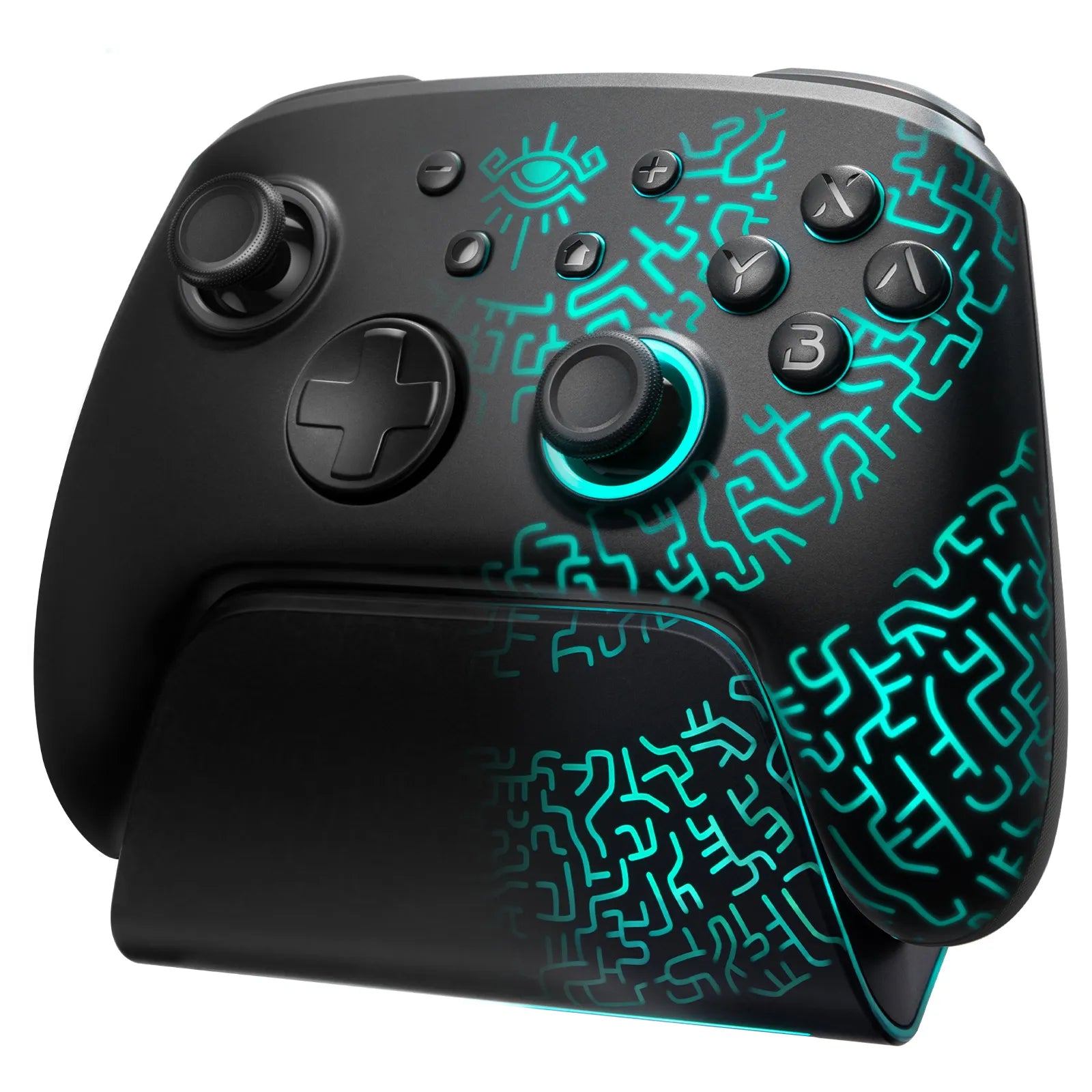 FUNLAB Luminex Pro Wireless Nintendo Switch Controller + Charging Dock