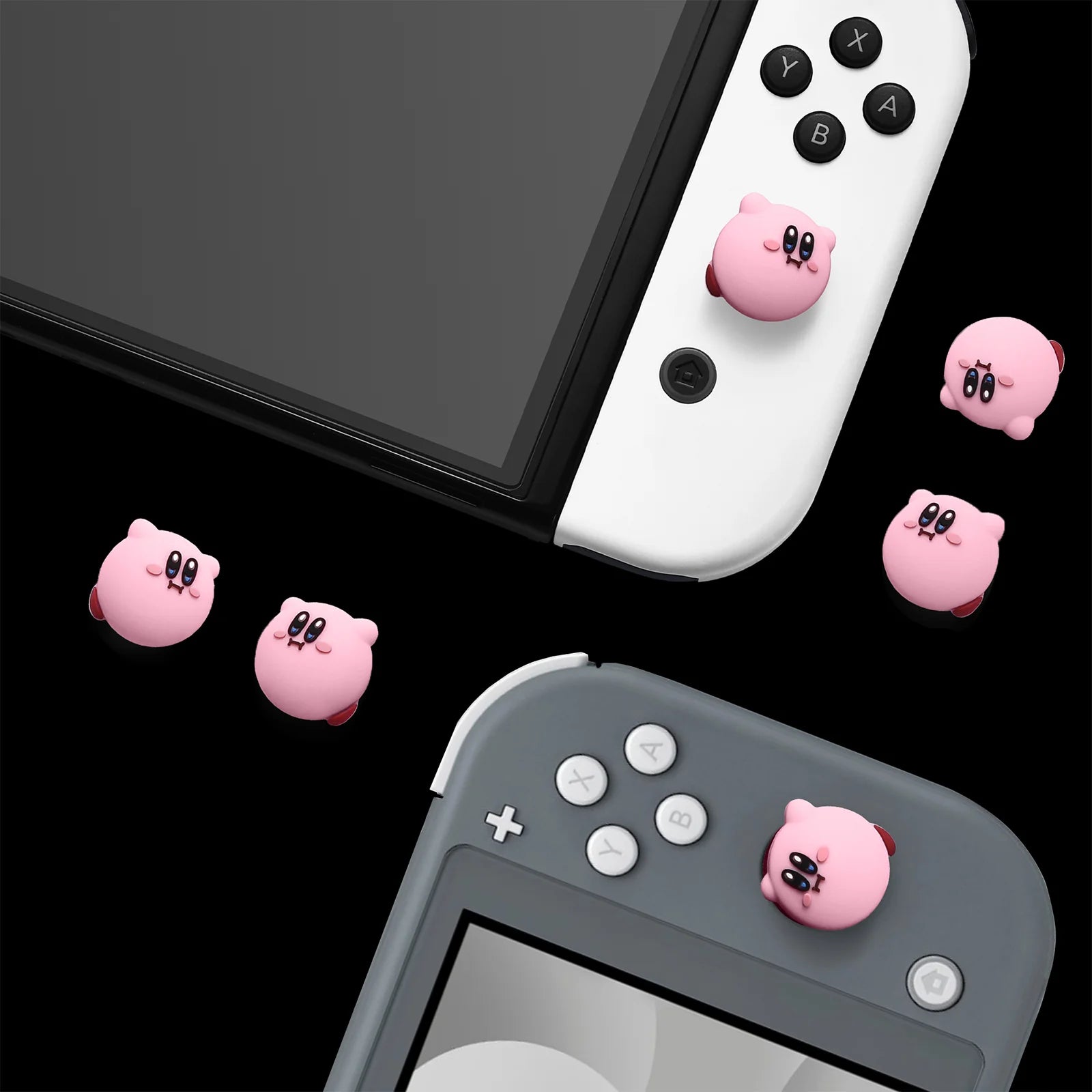 FUNLAB "Kirby" Thumb Grips (Nintendo Switch/Switch2)