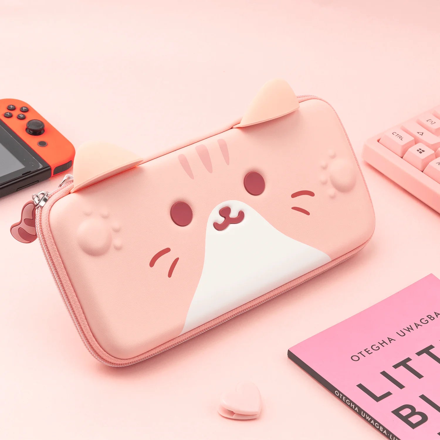 GeekShare "Cat Ears" carrying case for Switch&OLED