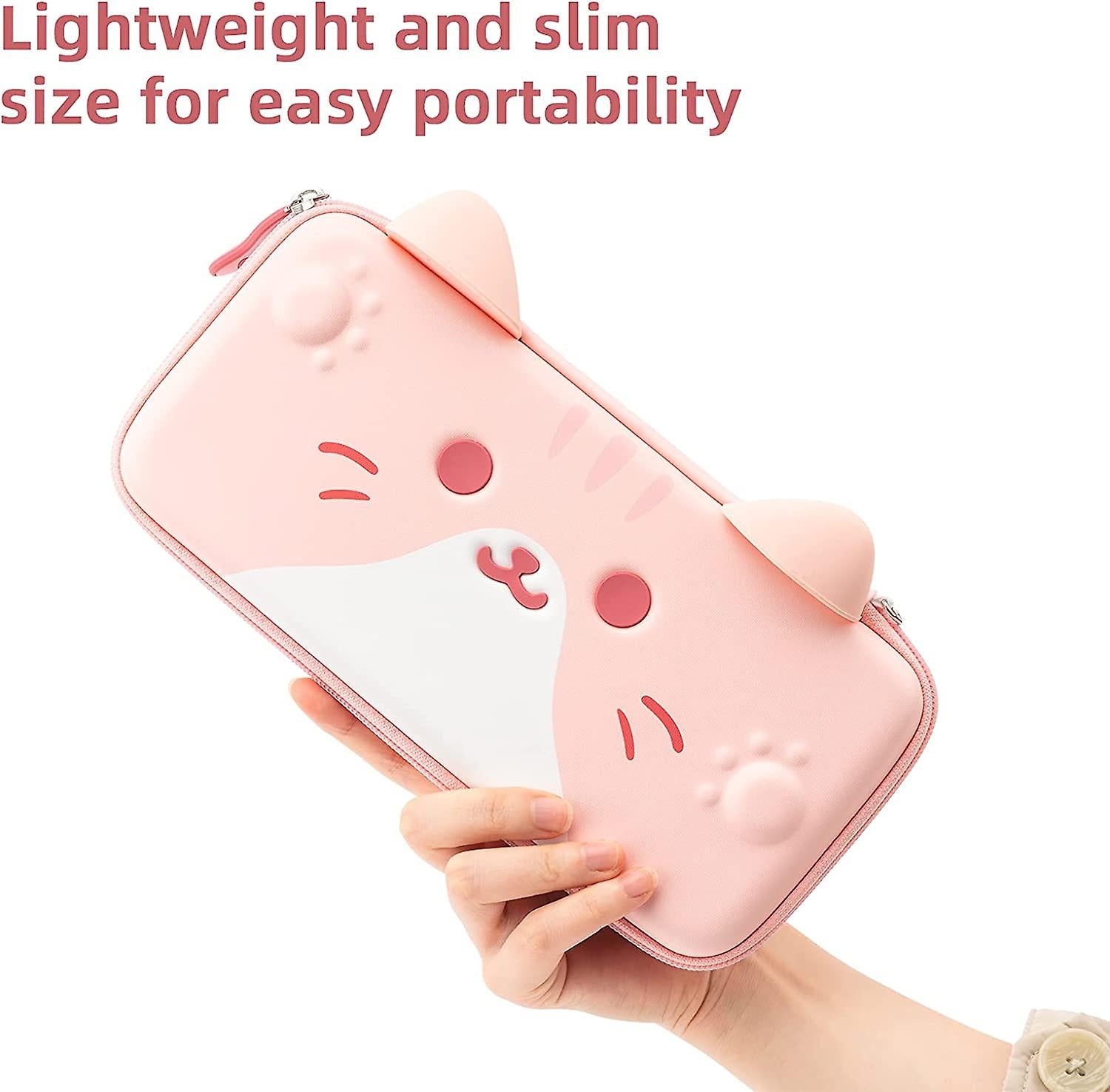 GeekShare "Cat Ears" carrying case for Switch&OLED