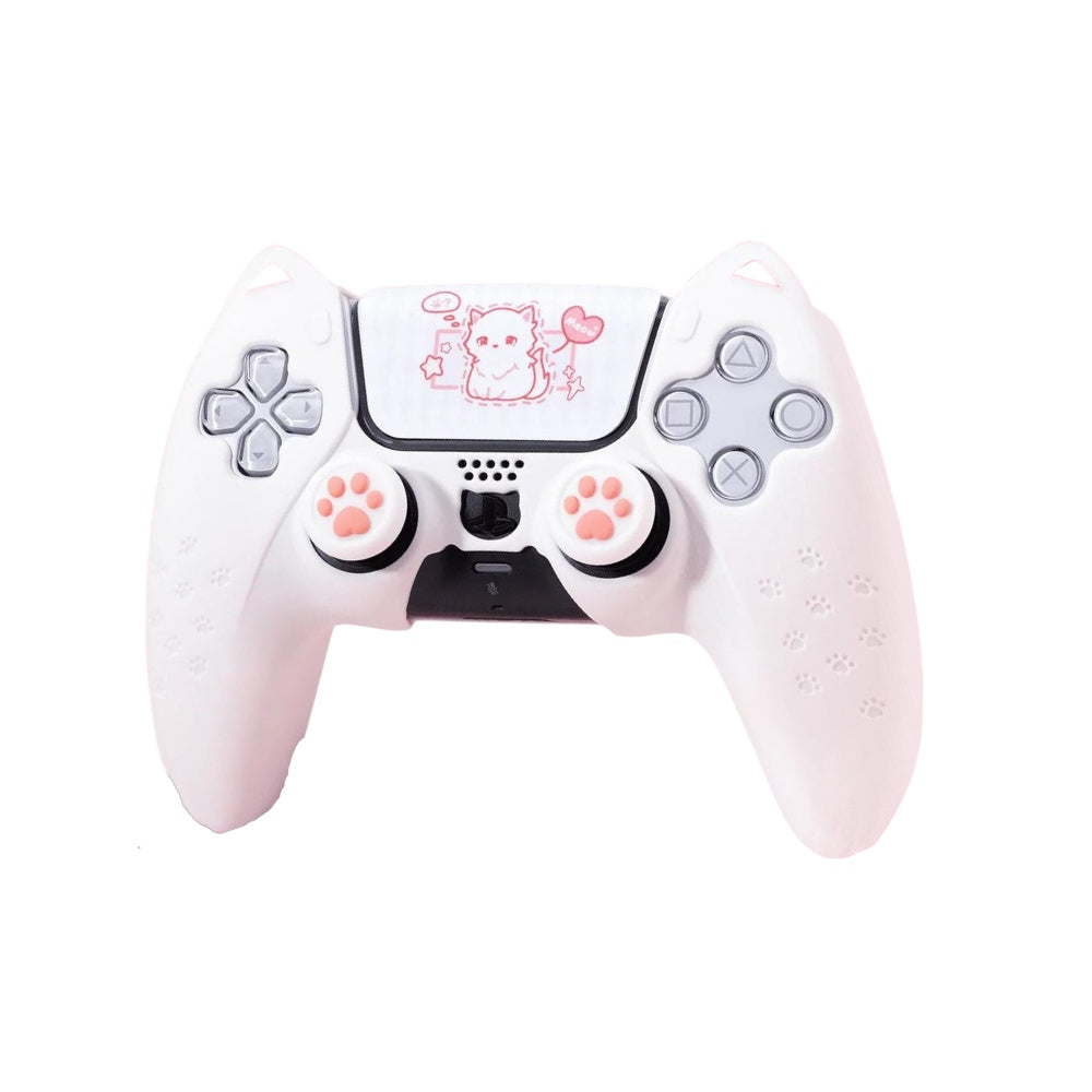 GeekShare "Catroller" PS5 Controller Skin (White)
