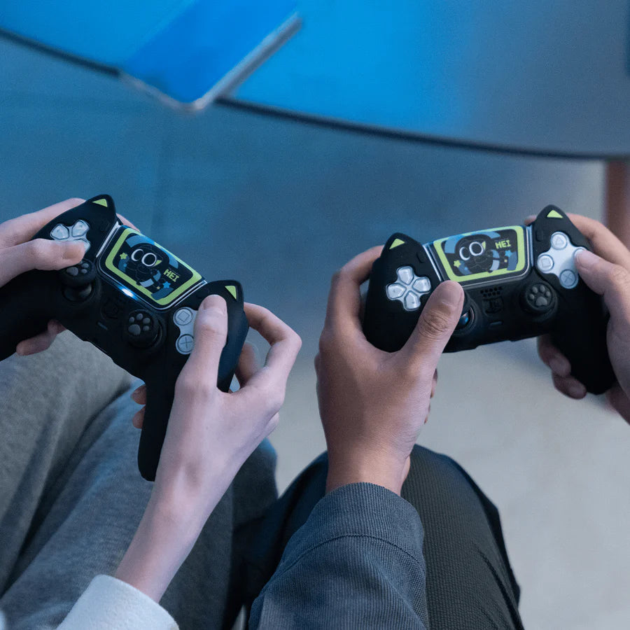 GeekShare "Catroller" PS5 Controller Skin (Black)