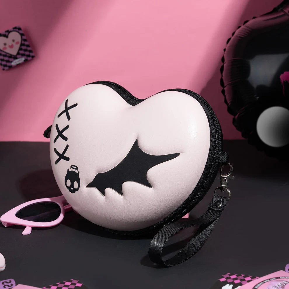GeekShare "Pink Skull" Carrying Case for Gaming Controllers
