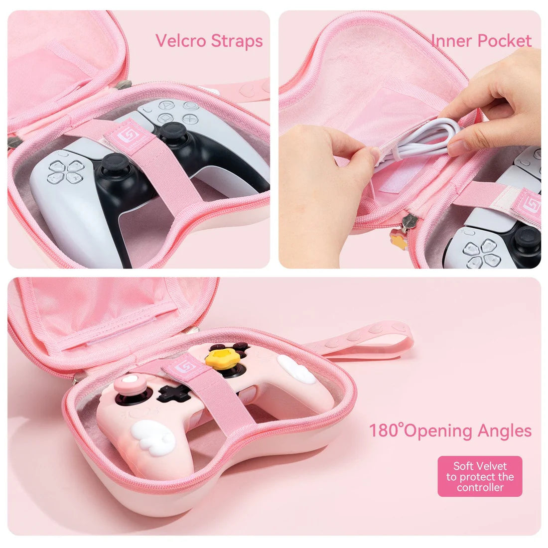 GeekShare "Star Wings" carrying case for gaming controllers