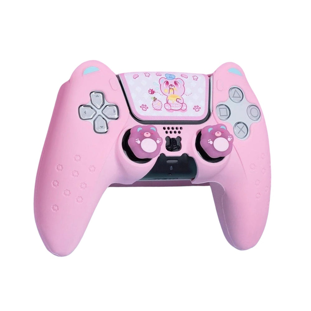 GeekShare "Sugar Bear" PS5 Controller Skin (Pink)