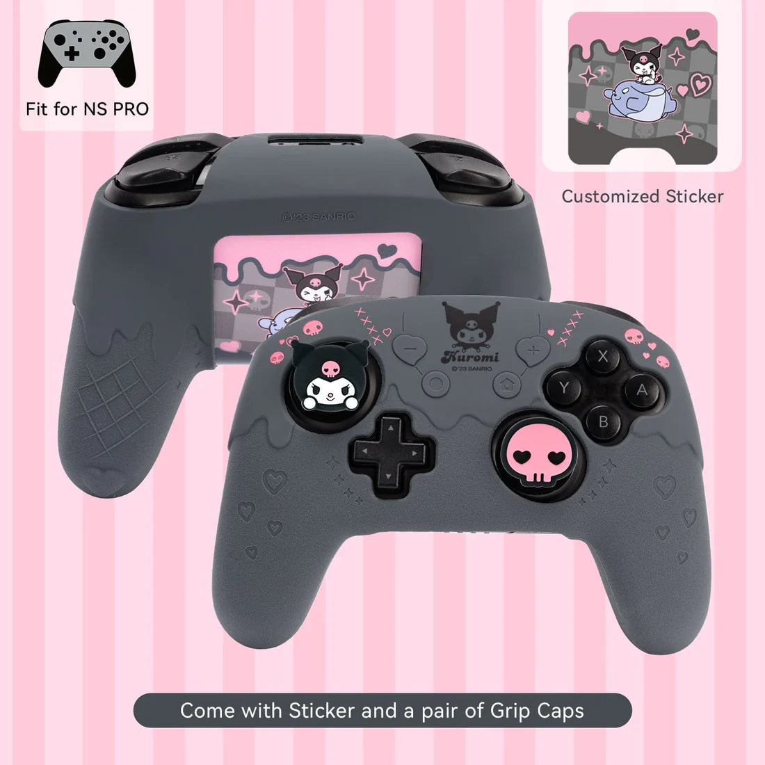 GeekShare "Sanrio" Nintendo Switch Pro Skin (Black)
