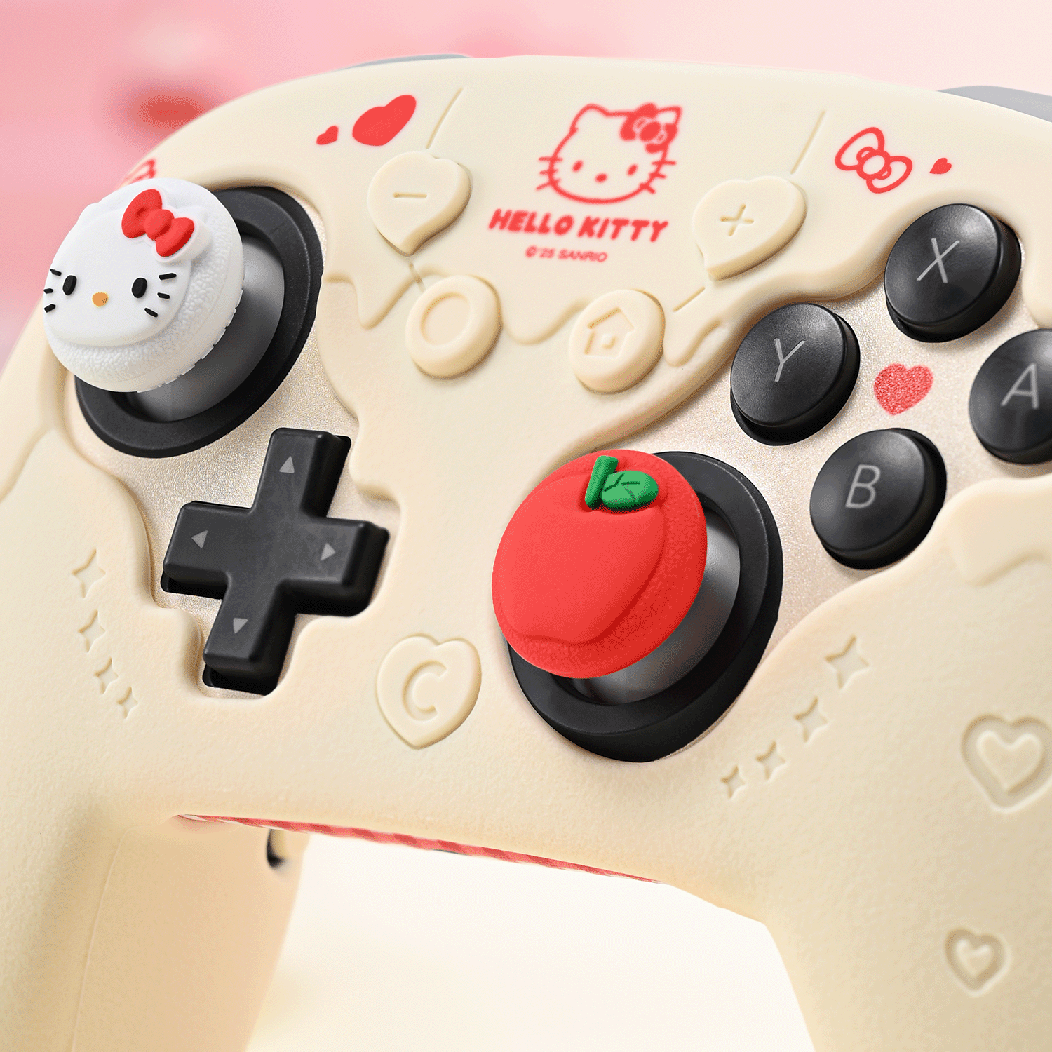 GeekShare Sanrio NS2 Pro Skin - Hello Kitty Weiss