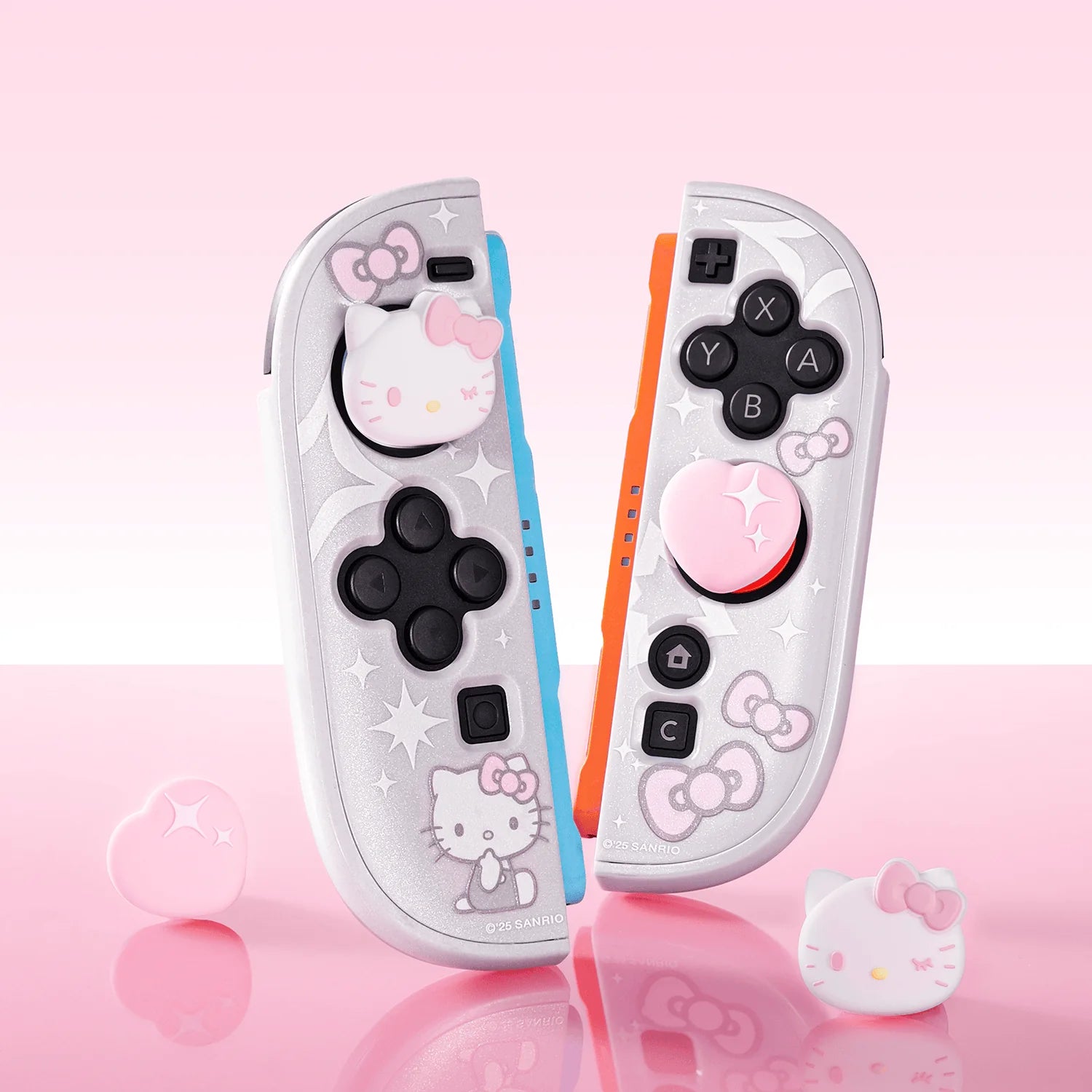 GeekShare "Hello Kitty Silver" Nintendo Switch 2 Schutzhülle
