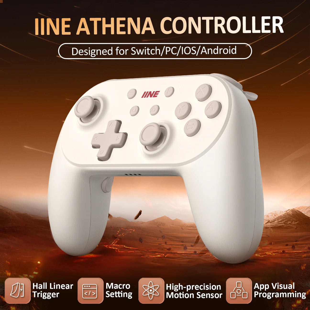 IINE Athena Wireless Nintendo Switch/PC Controller