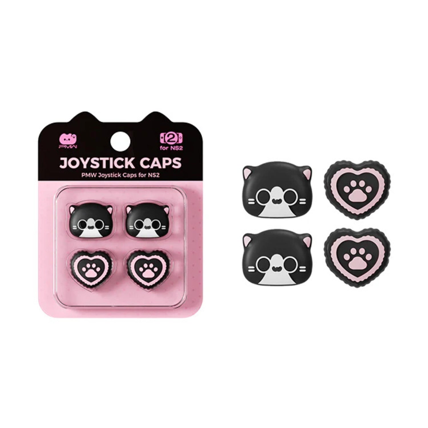 IINE "Cute Cat" Thumb Grips (Nintendo Switch 2)
