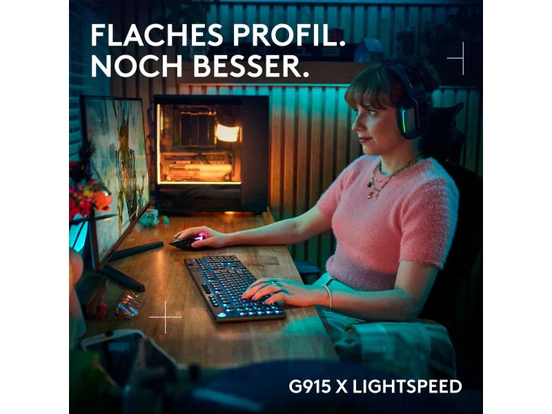 Logitech Gaming-Tastatur G915 X Lightspeed