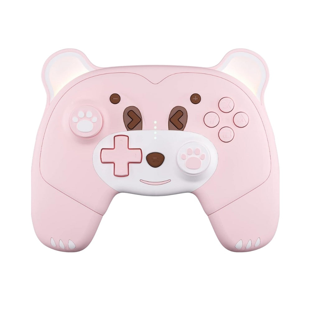 Mytrix Berry the Pink Bear Wireless Nintendo Switch Pro Controller