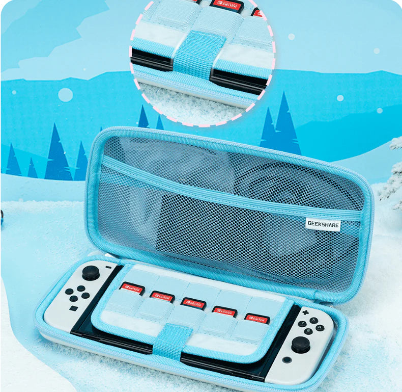 GeekShare "Mr.Bear" carrying case for Switch&OLED