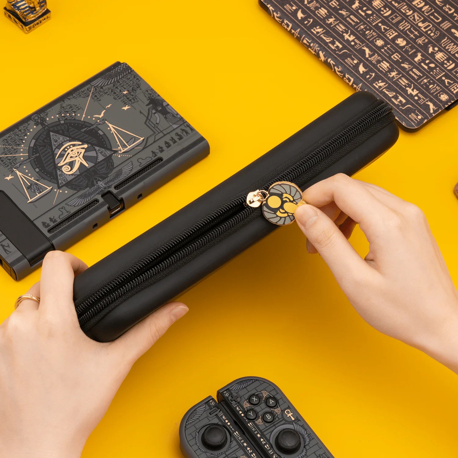 GeekShare "Mysterious Kingdom" carrying case for Switch&OLED