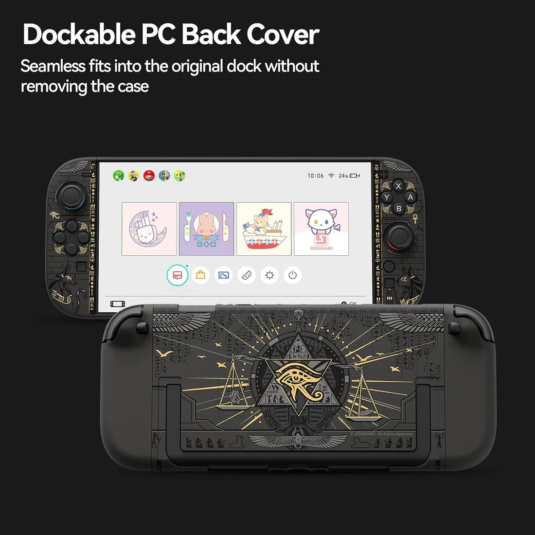 GeekShare "Mystic Kingdom" Nintendo Switch 2 Schutzhülle
