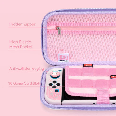 GeekShare "Sanrio Candy Party" Carrying Case for Switch & OLED