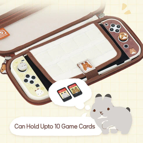 Étui de transport GeekShare « TEAM TIMOTHY » pour Switch et OLED